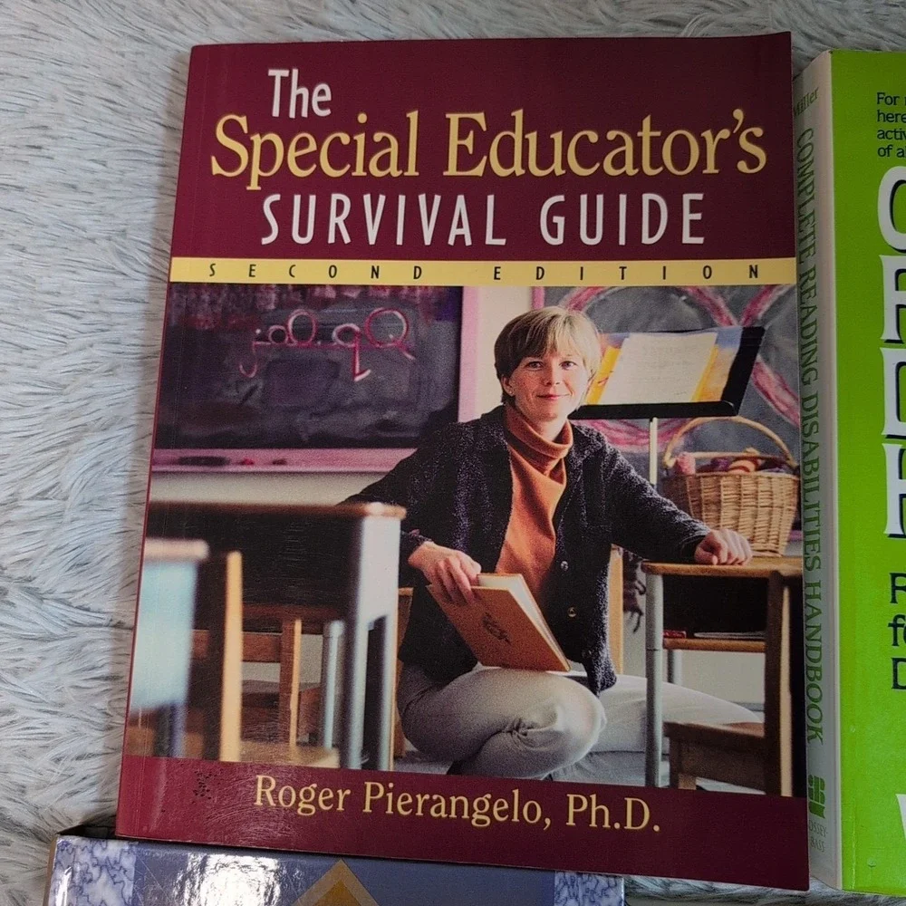Lot Of 5 The Special Educator's Survival Guide Disabilities Behavioral‎ Dyslexia